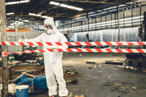 Professional Biohazard technician working in Martin, TN